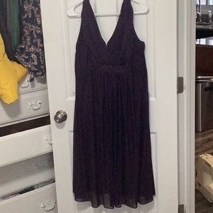 Formal purple dress